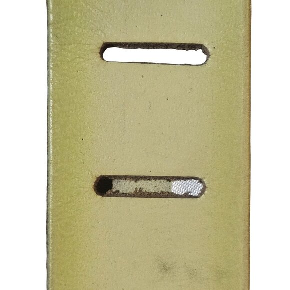 We The Free Yellow Belt with Silver Buckle - Picture 3 of 9